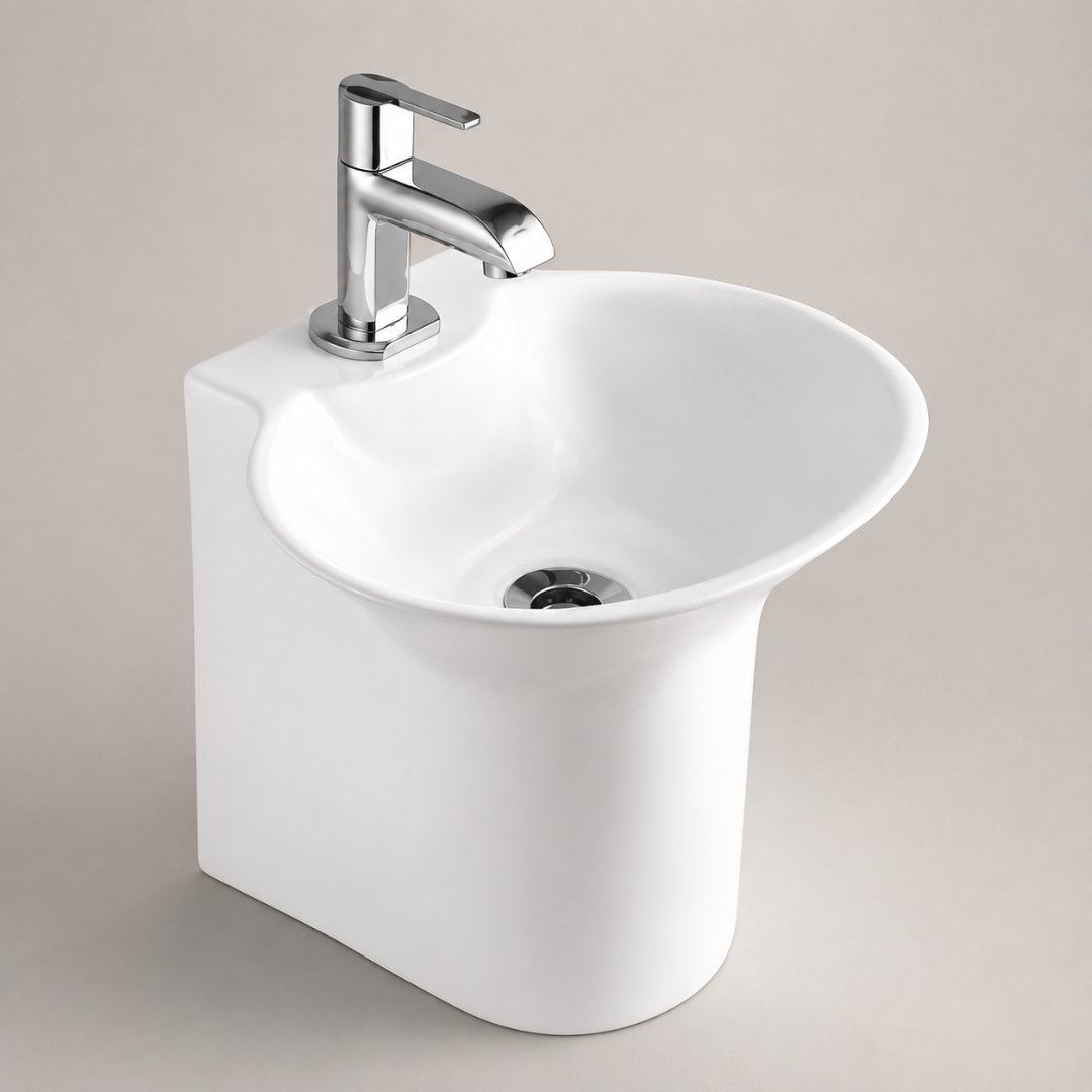 RIGA One Piece Basin Wash Basin - My Home Studio